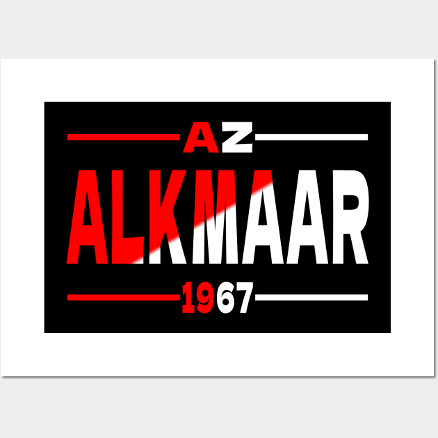 AZ Alkmaar 1967 Classic Wall Art by Medo Creations